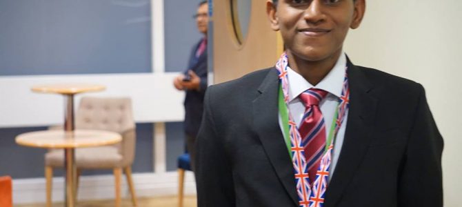 Bronze Medal for Sri Lanka at IBO 2017 at Coventry, UK Bronze Medal for Sri Lanka at IBO 2017 at Coventry, UK