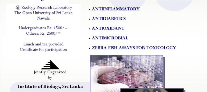 Workshop On Bioassays Workshop On Bioassays