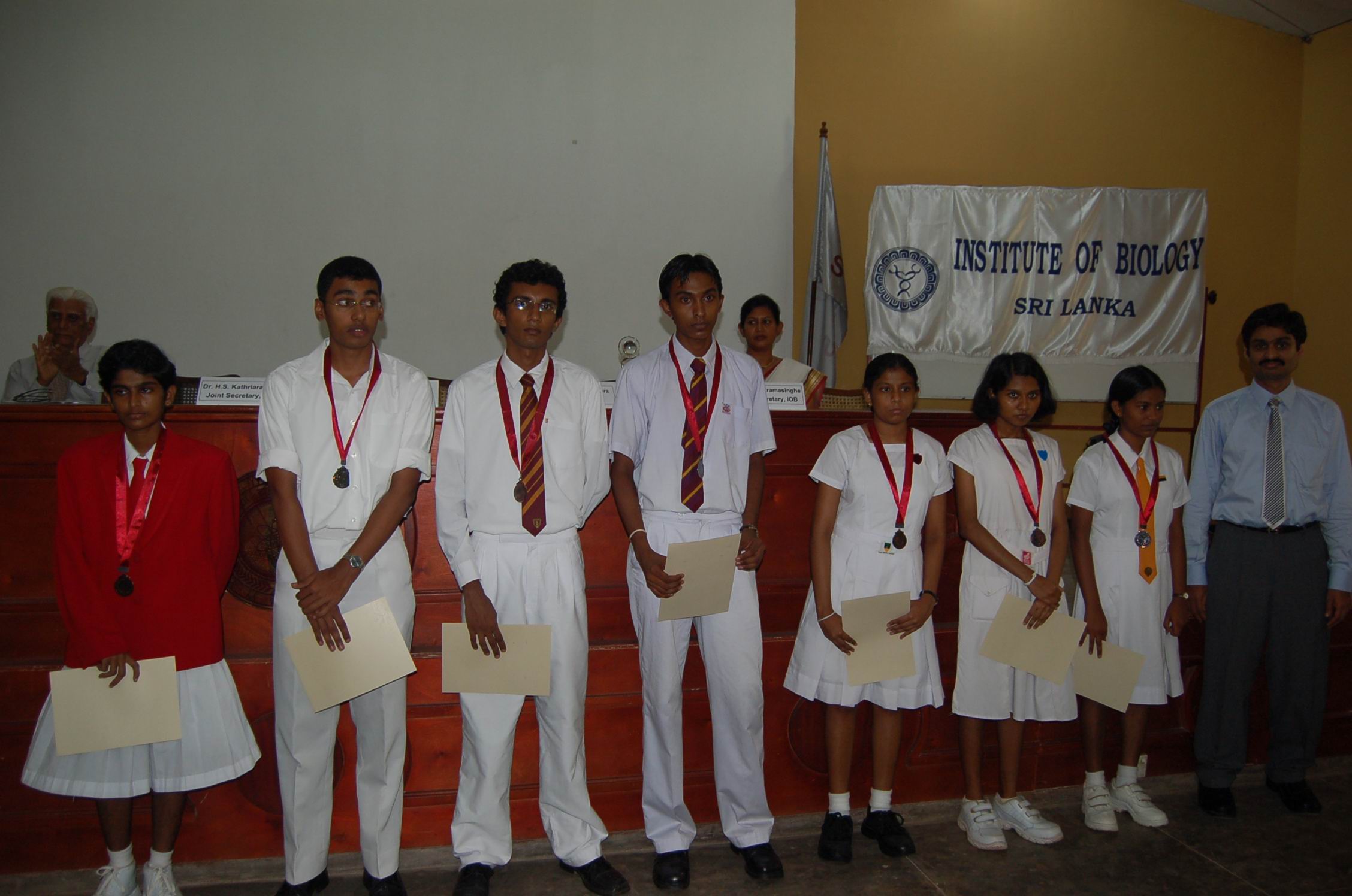 Olympiad 2008 - Part of the Bronze medalists